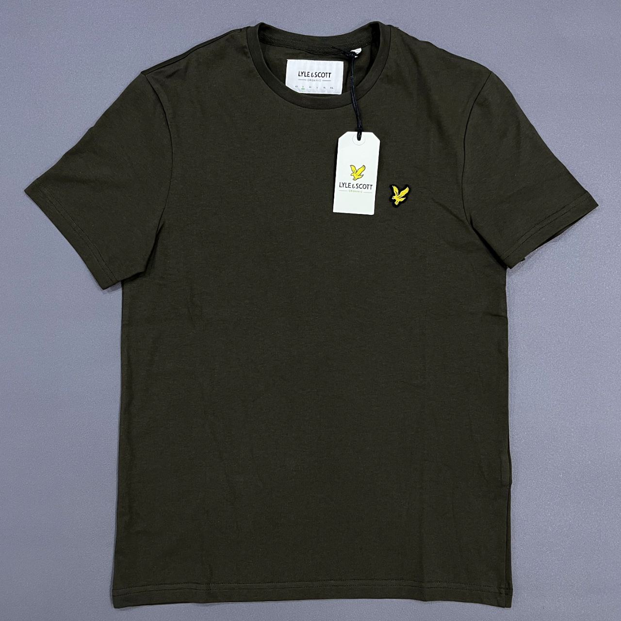 T-Shirt Lyle & Scott simple Khaki