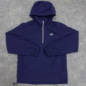 Veste Peaceful Hooligan half zip bleu